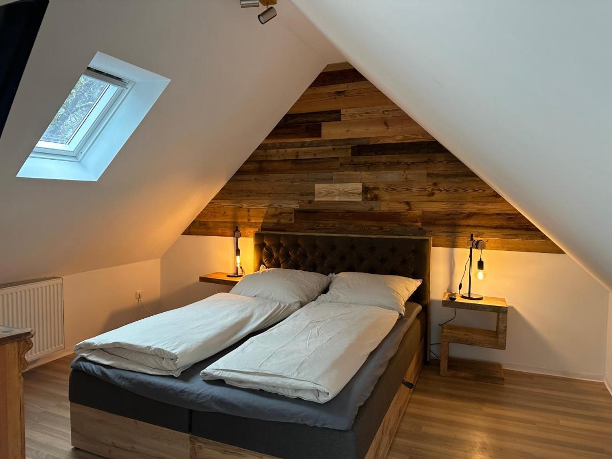 Chalet Ferienhaus Drážďany Exteriér fotografie