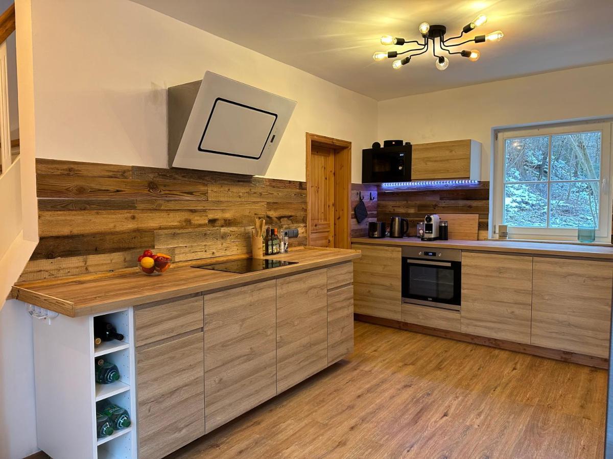 Chalet Ferienhaus Drážďany Exteriér fotografie