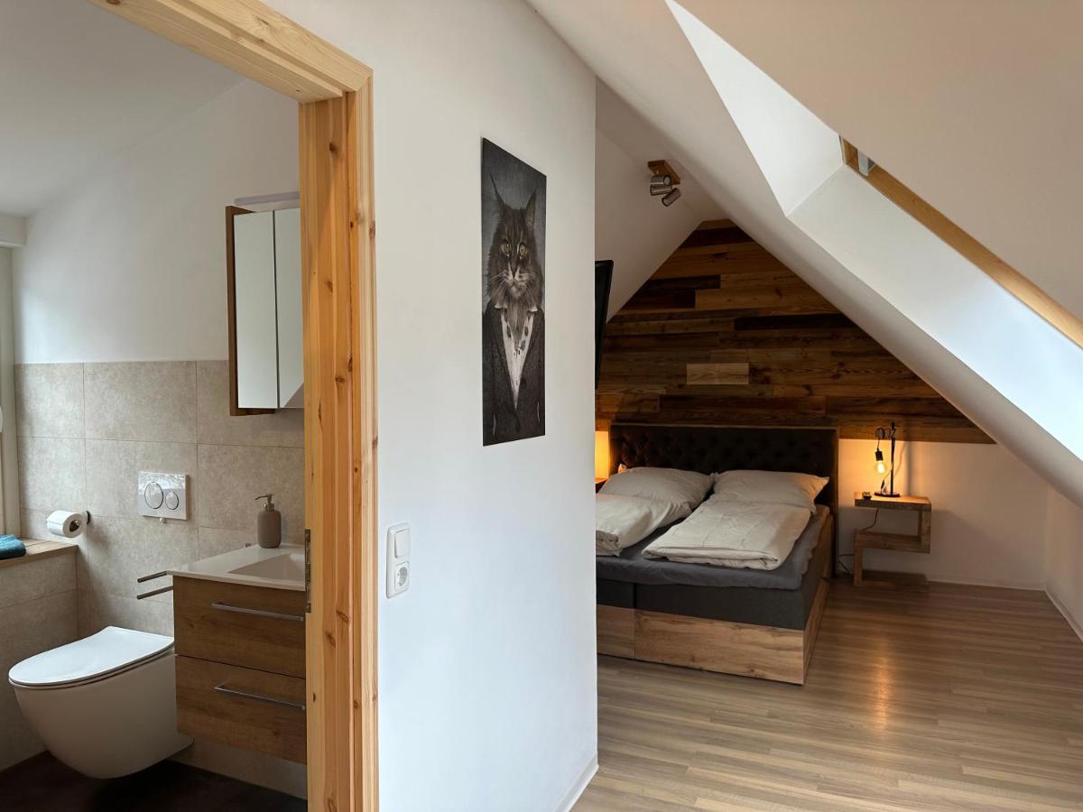 Chalet Ferienhaus Drážďany Exteriér fotografie