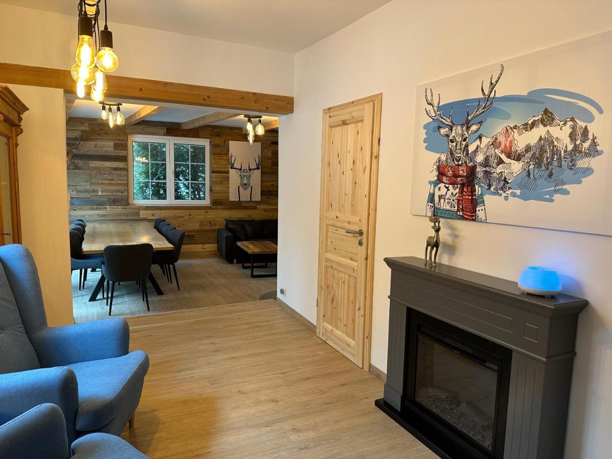 Chalet Ferienhaus Drážďany Exteriér fotografie